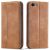 OKZone Funda para iPhone SE 2020 / iPhone 8 / iPhone 7 (4,7 Pulgadas), Funda Carcasa de Cuero,Magnético Carcasa Funda Móvil Billetera Cuero Funda con Tapa Libro Caso Soporte Plegable (Caqui)